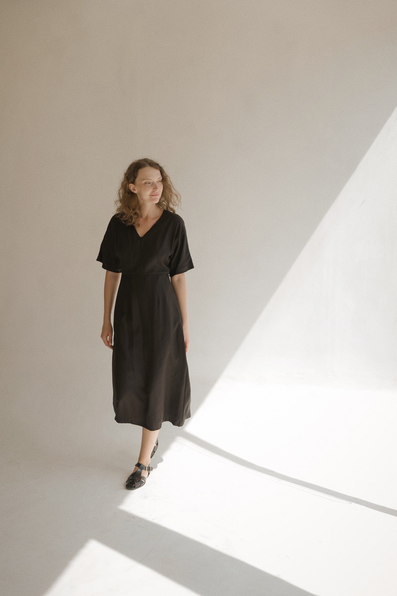 V Neck Dress