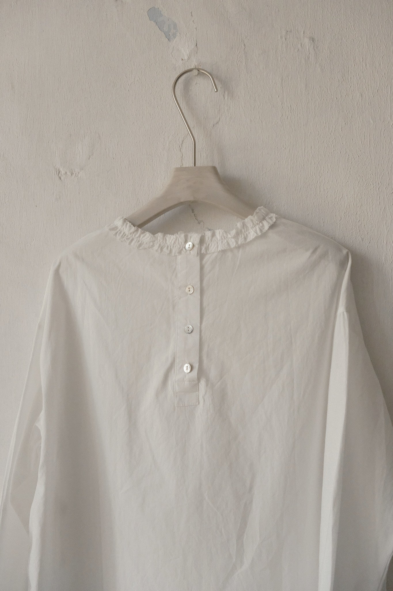Ruffles Neck Blouse