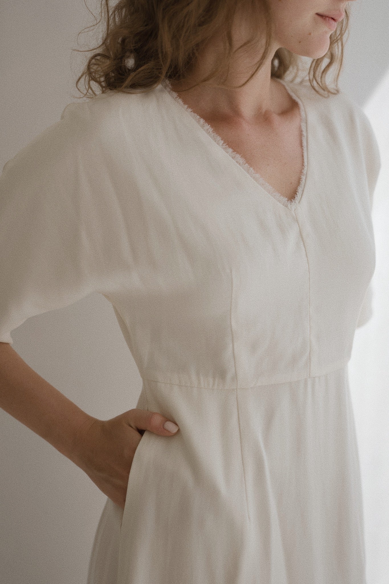 V Neck Dress