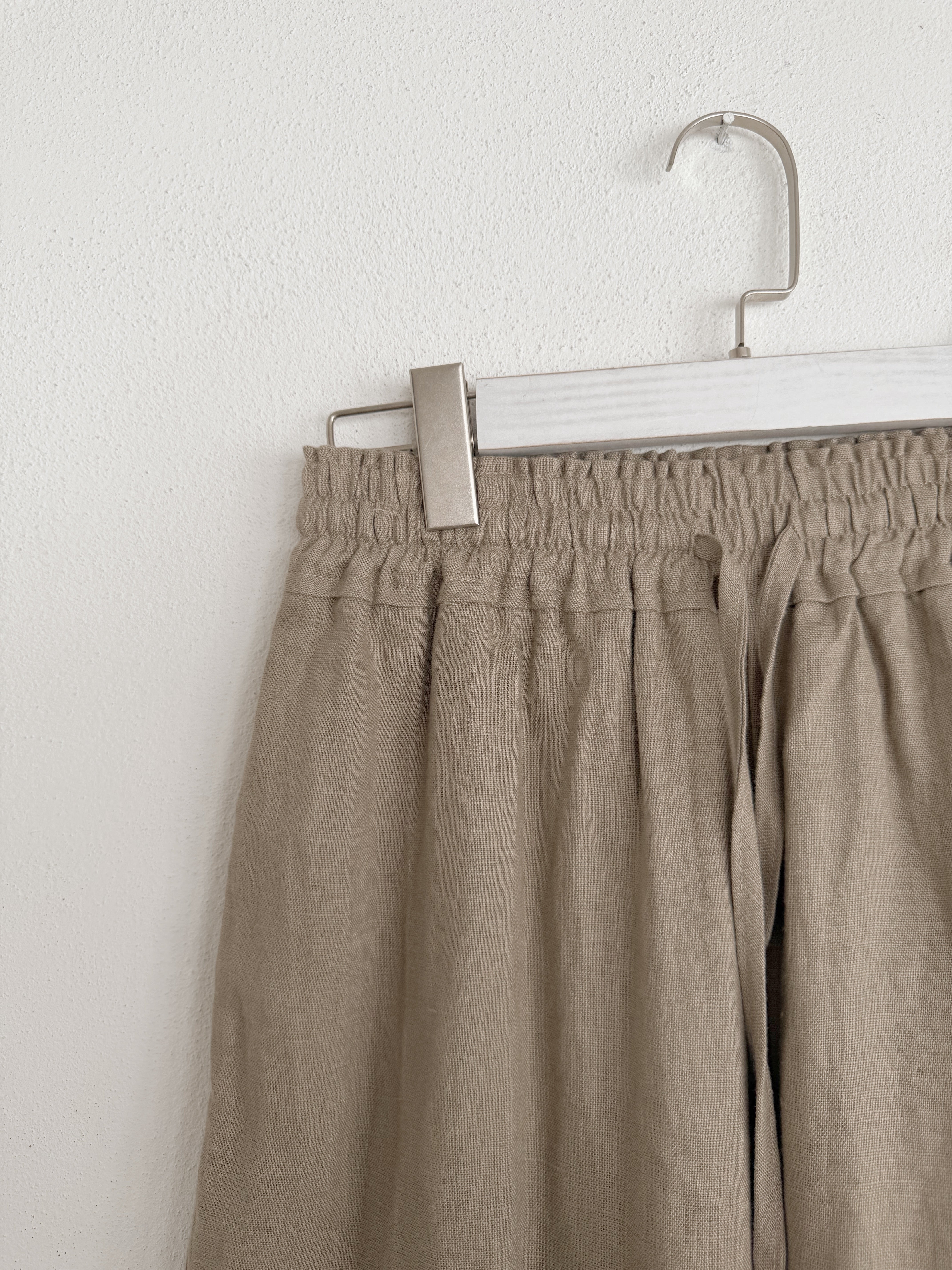 Elasticated Linen Culottes