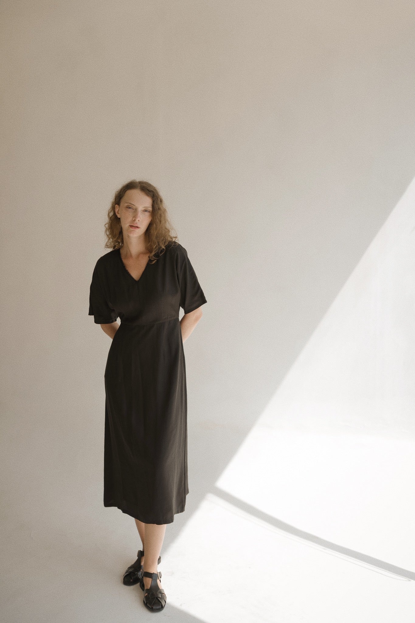 V Neck Dress