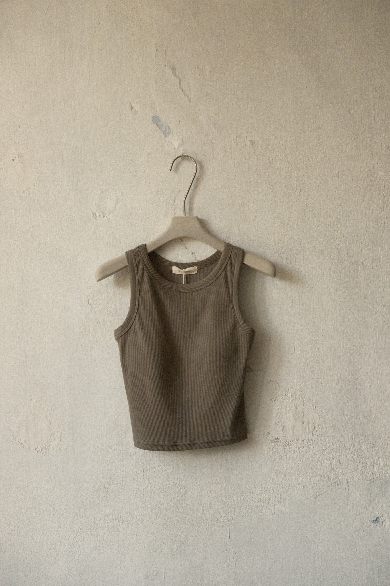 Cropped padded Tank Top