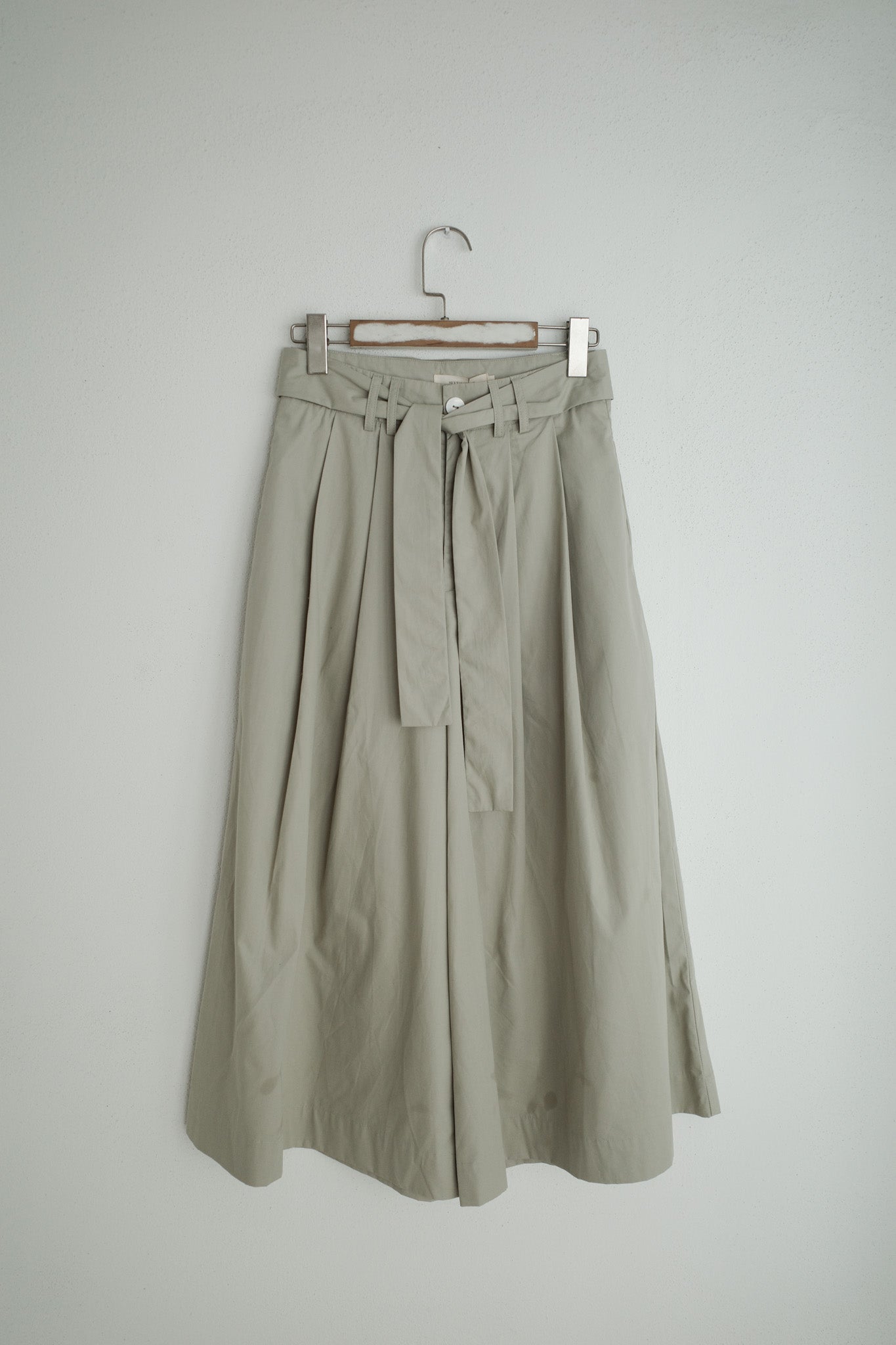 Belted Tailored Trousers