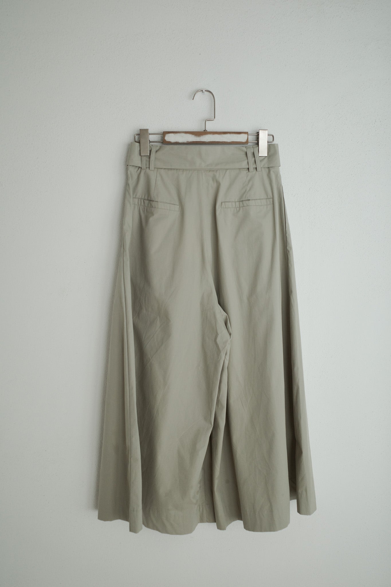 Belted Tailored Trousers