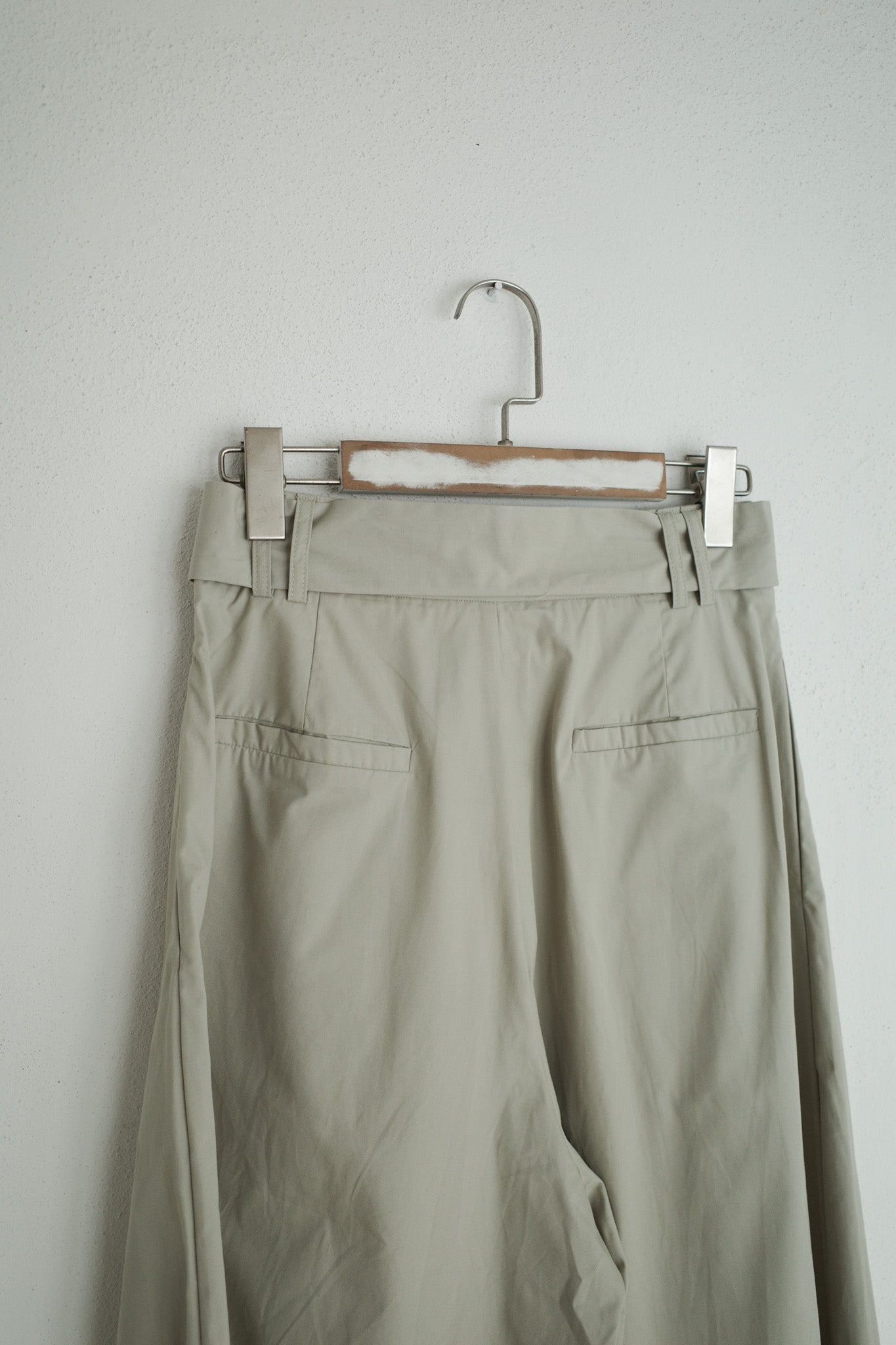 Belted Tailored Trousers