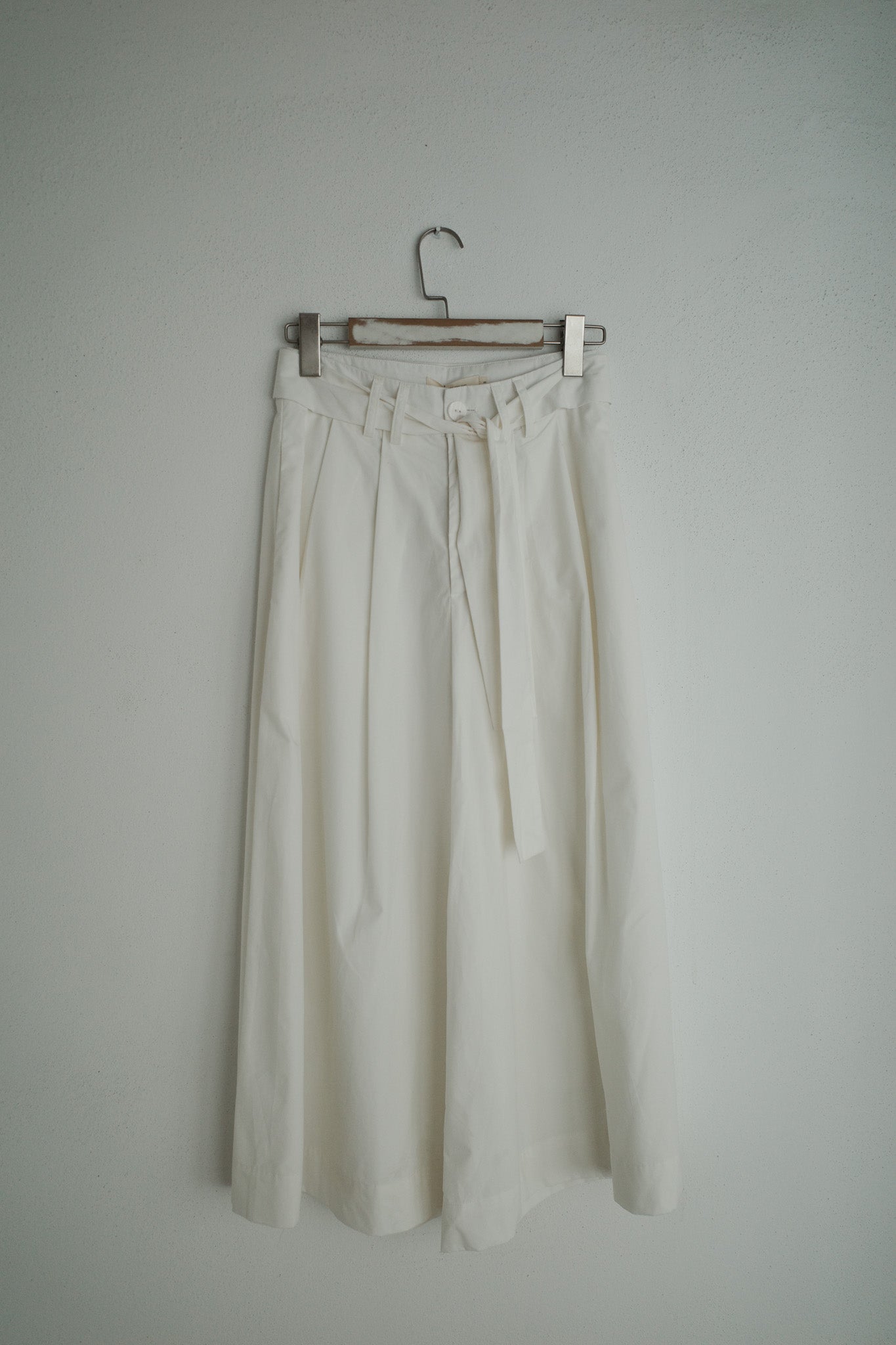 Belted Tailored Trousers