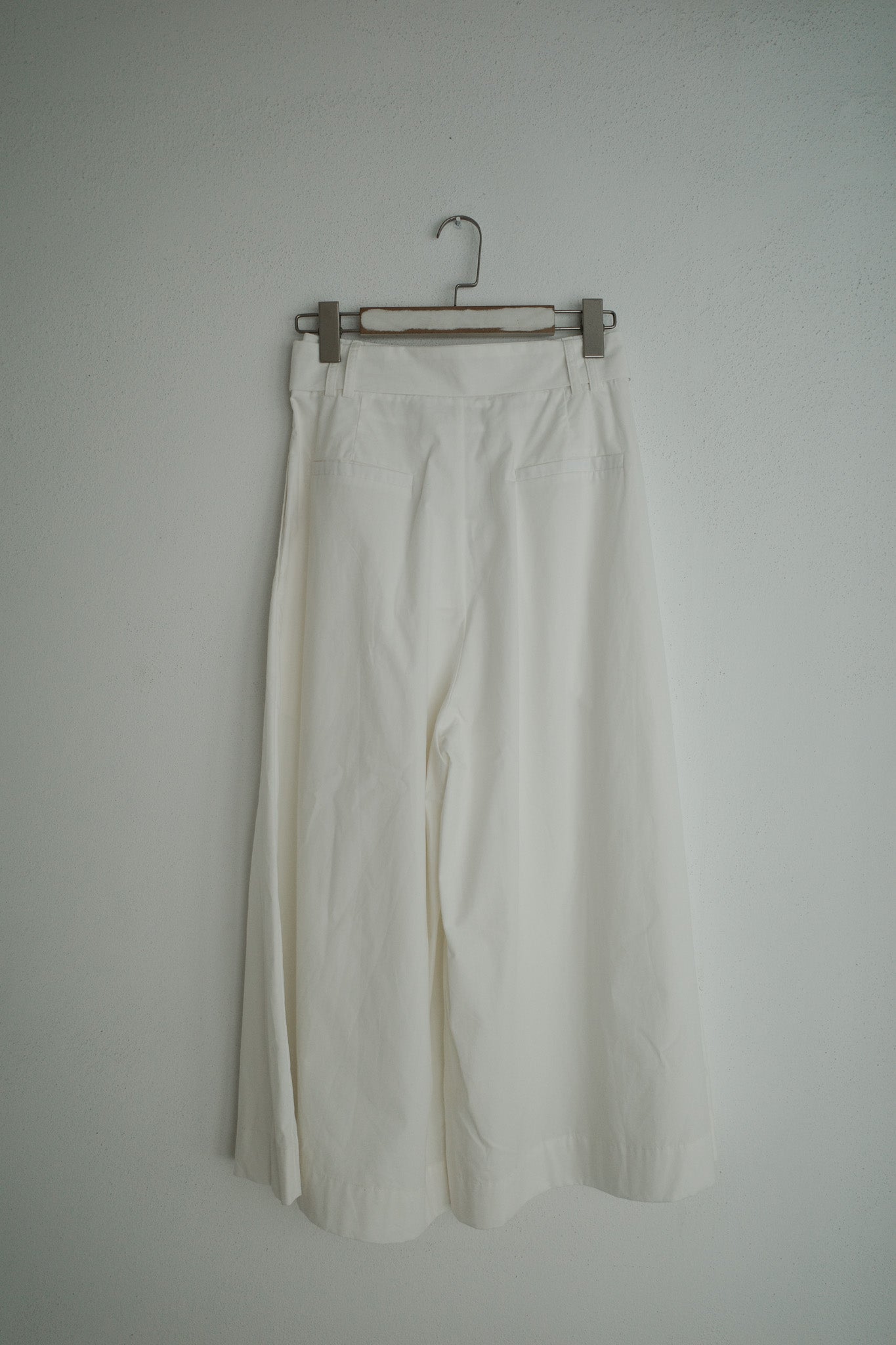 Belted Tailored Trousers
