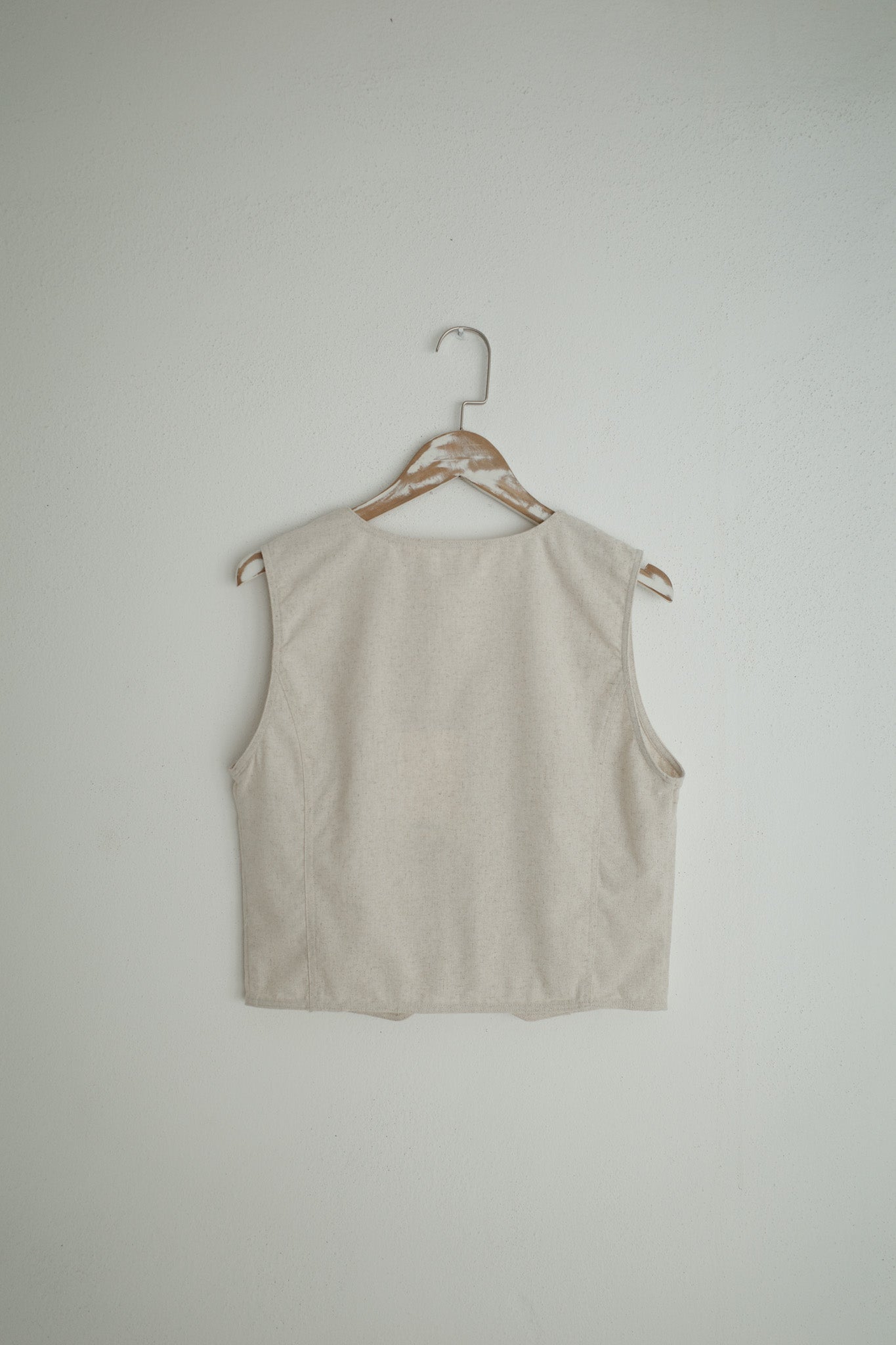 Noelia Linen Vest