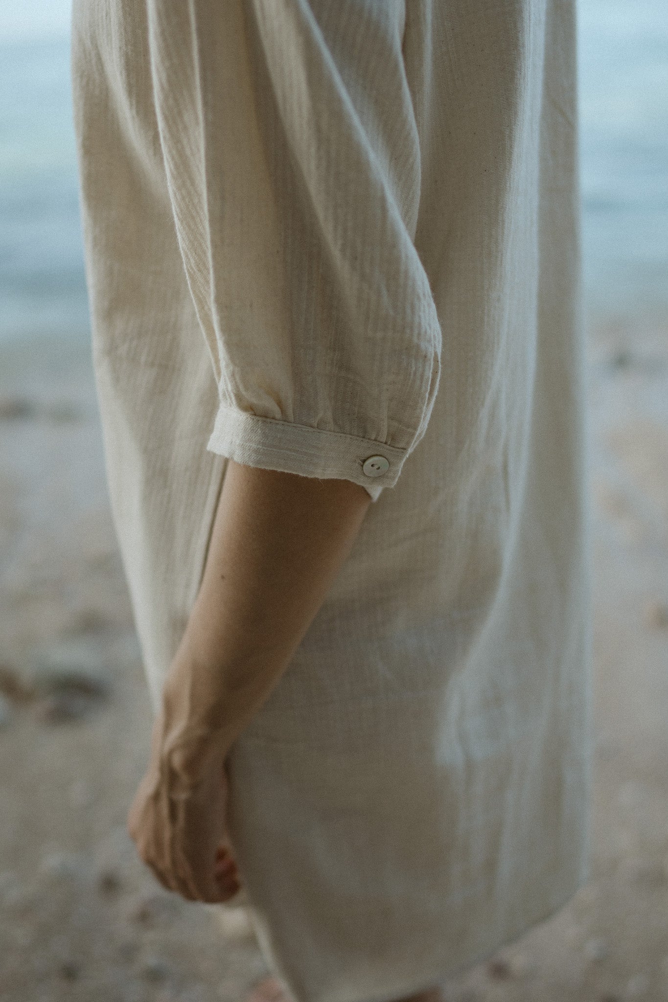 Savannah Textured Linen Dress