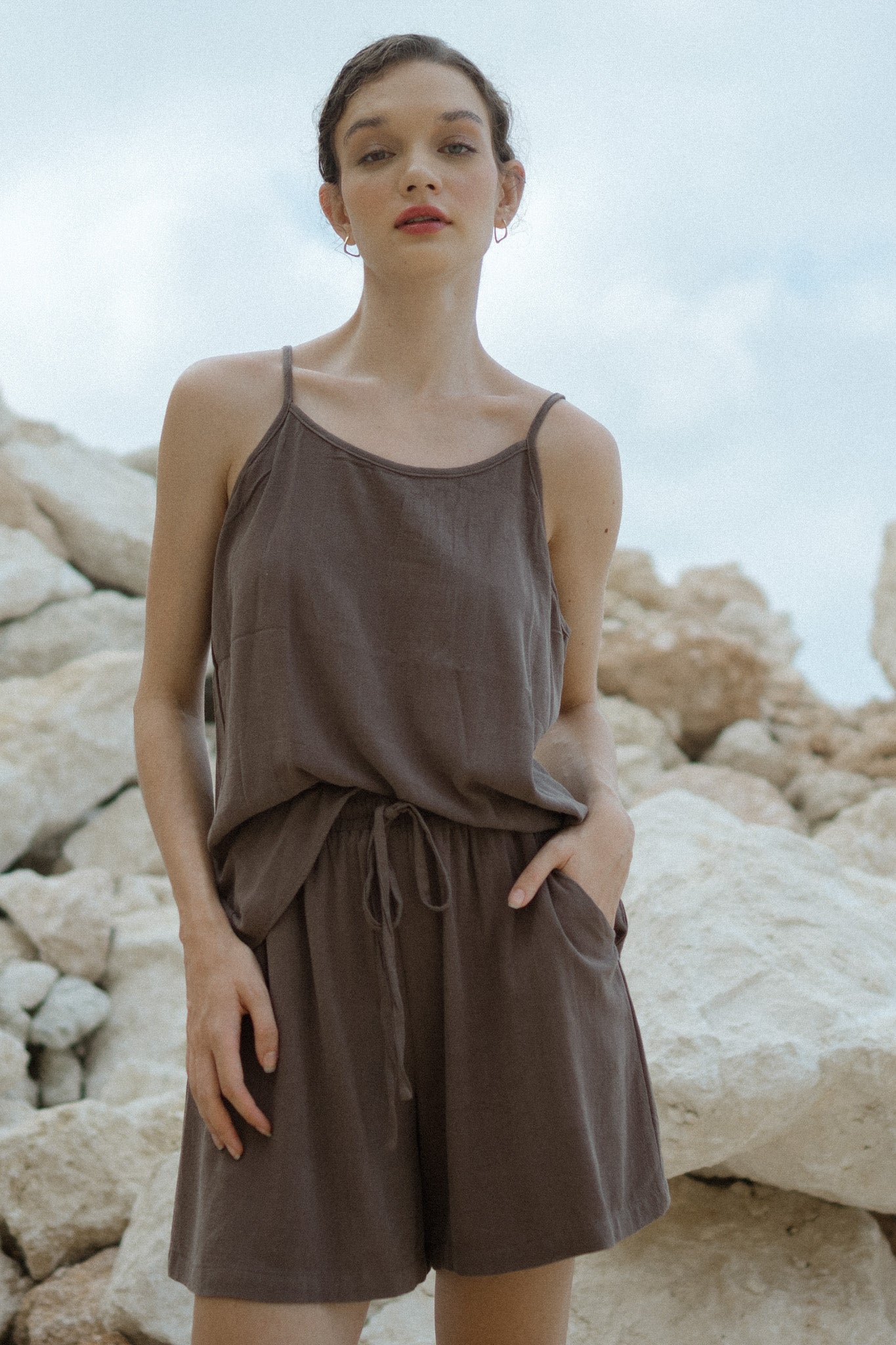 Linen Camisole Top