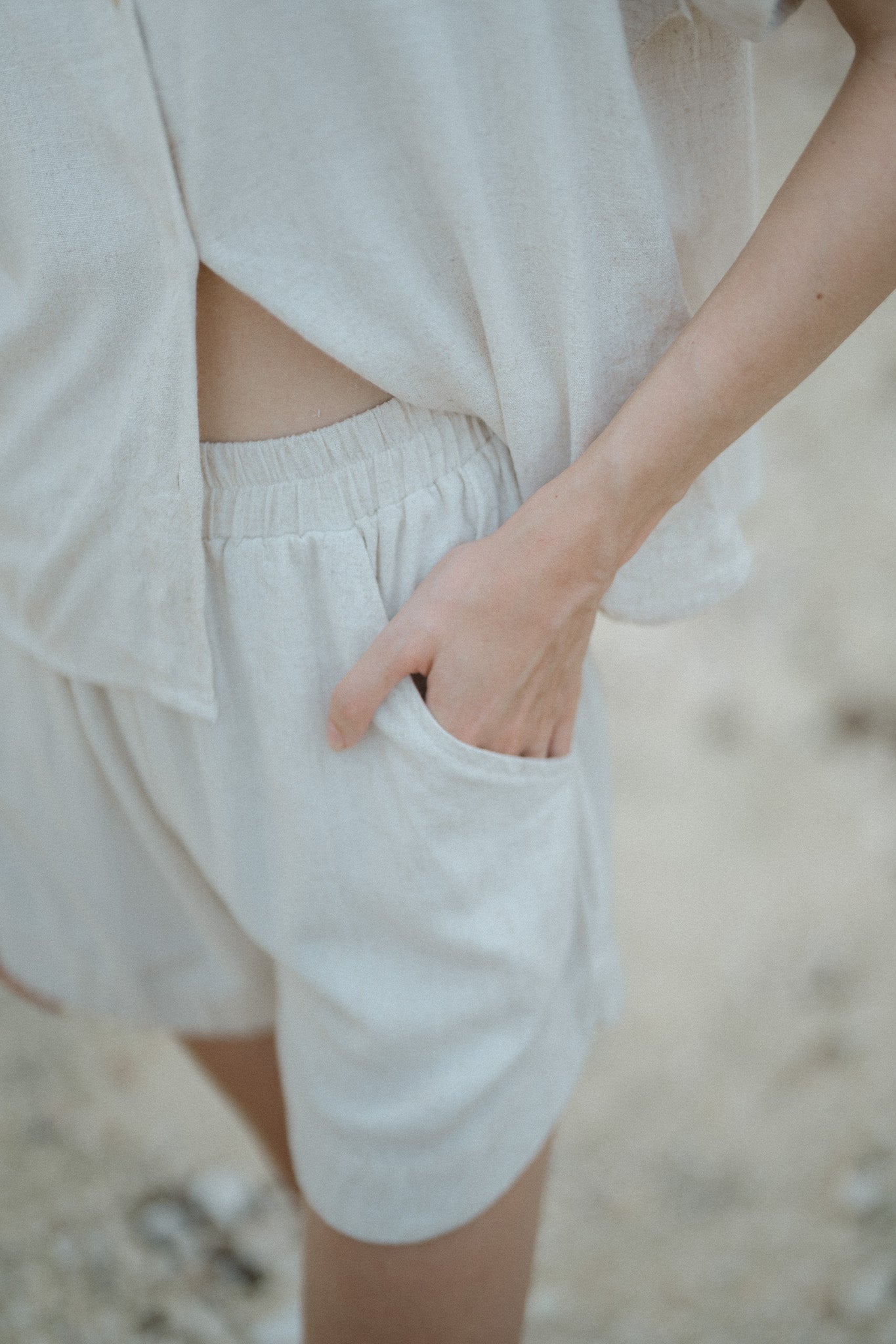 Rosalia Linen Shorts