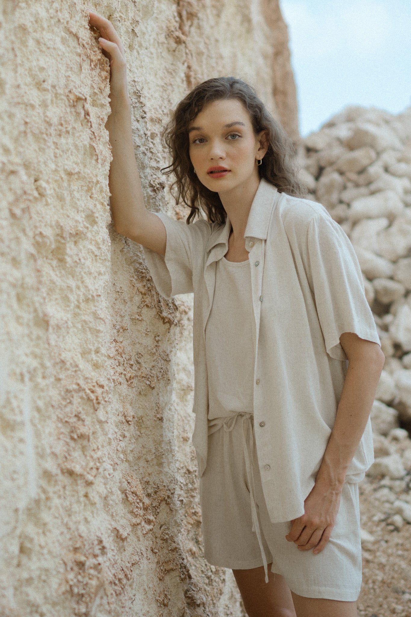 Isla Linen Shirtli