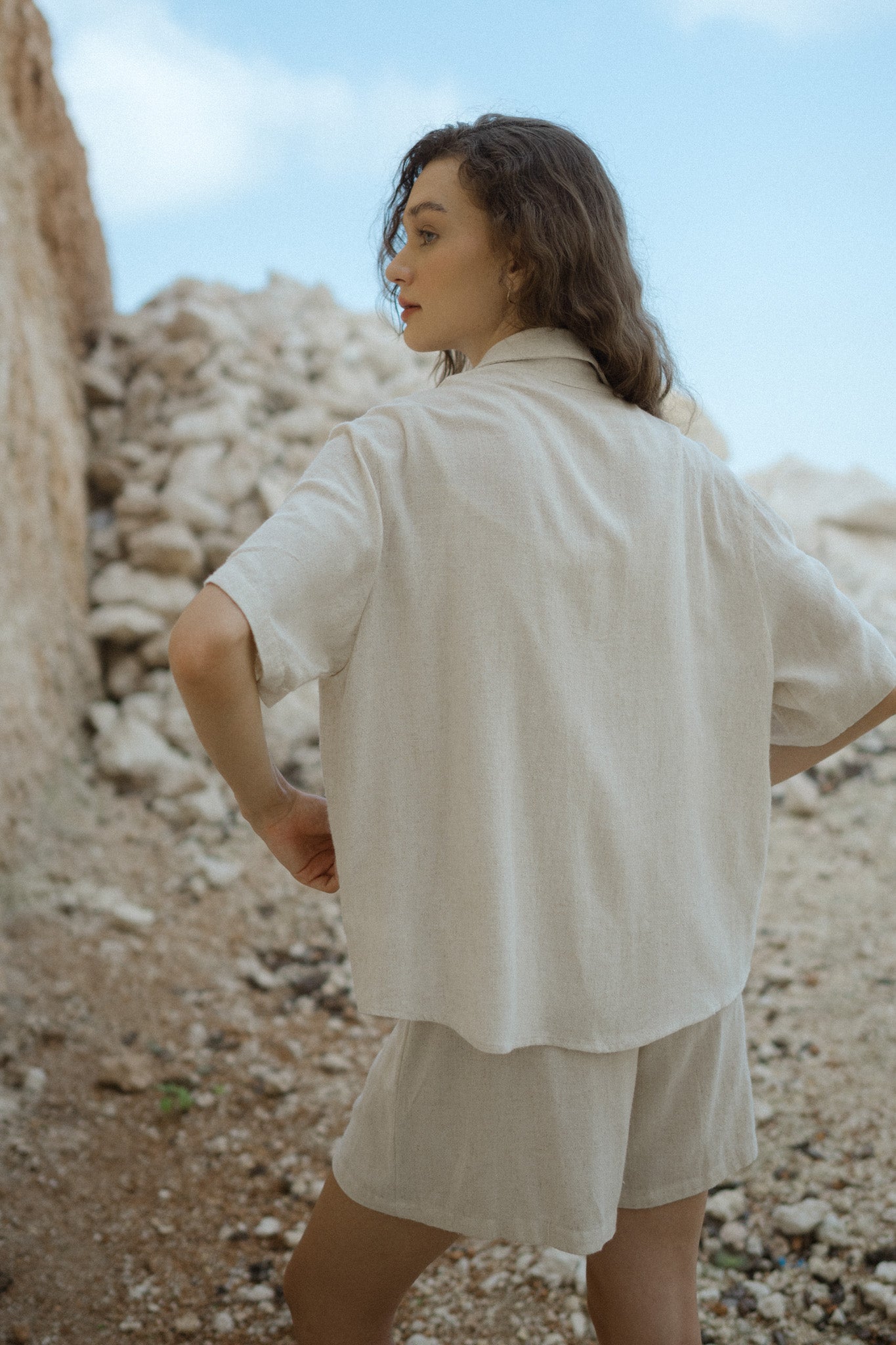 Isla Linen Shirtli