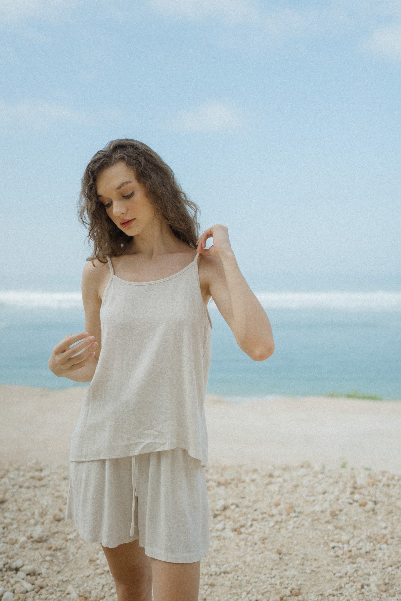 Linen Camisole Top