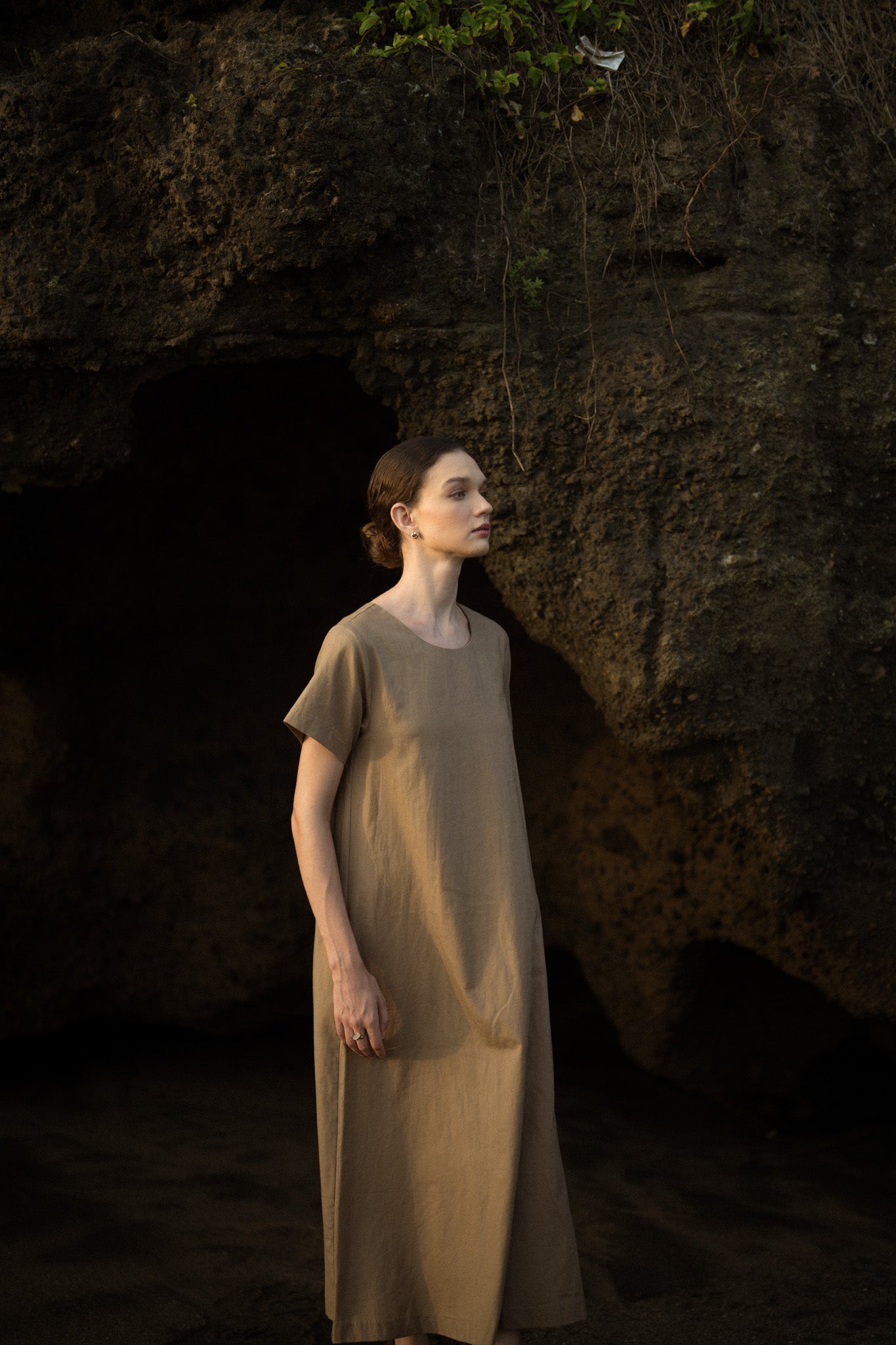 Minimal Linen Dress