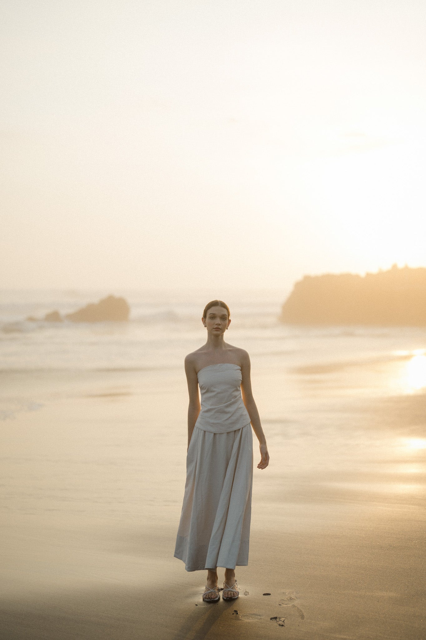 Tube Top with Maxi Skirt Set