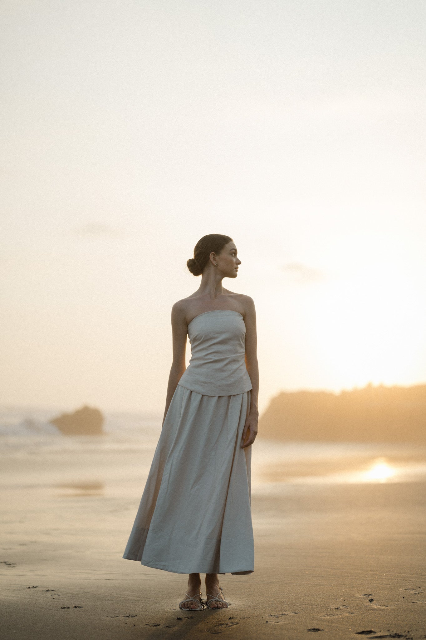 Tube Top with Maxi Skirt Set