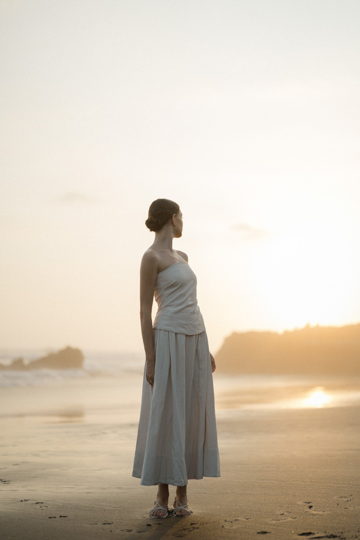 Tube Top with Maxi Skirt Set