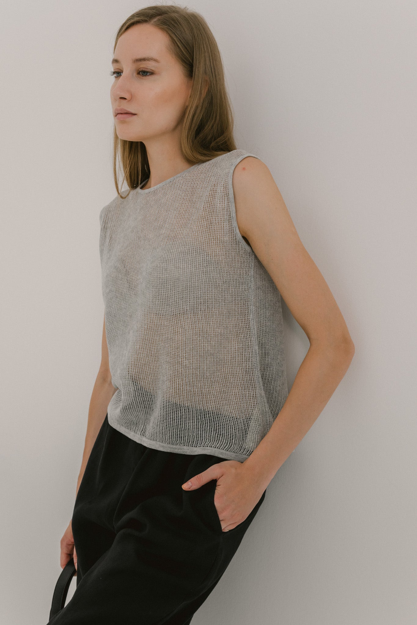 Open Back Knit Top