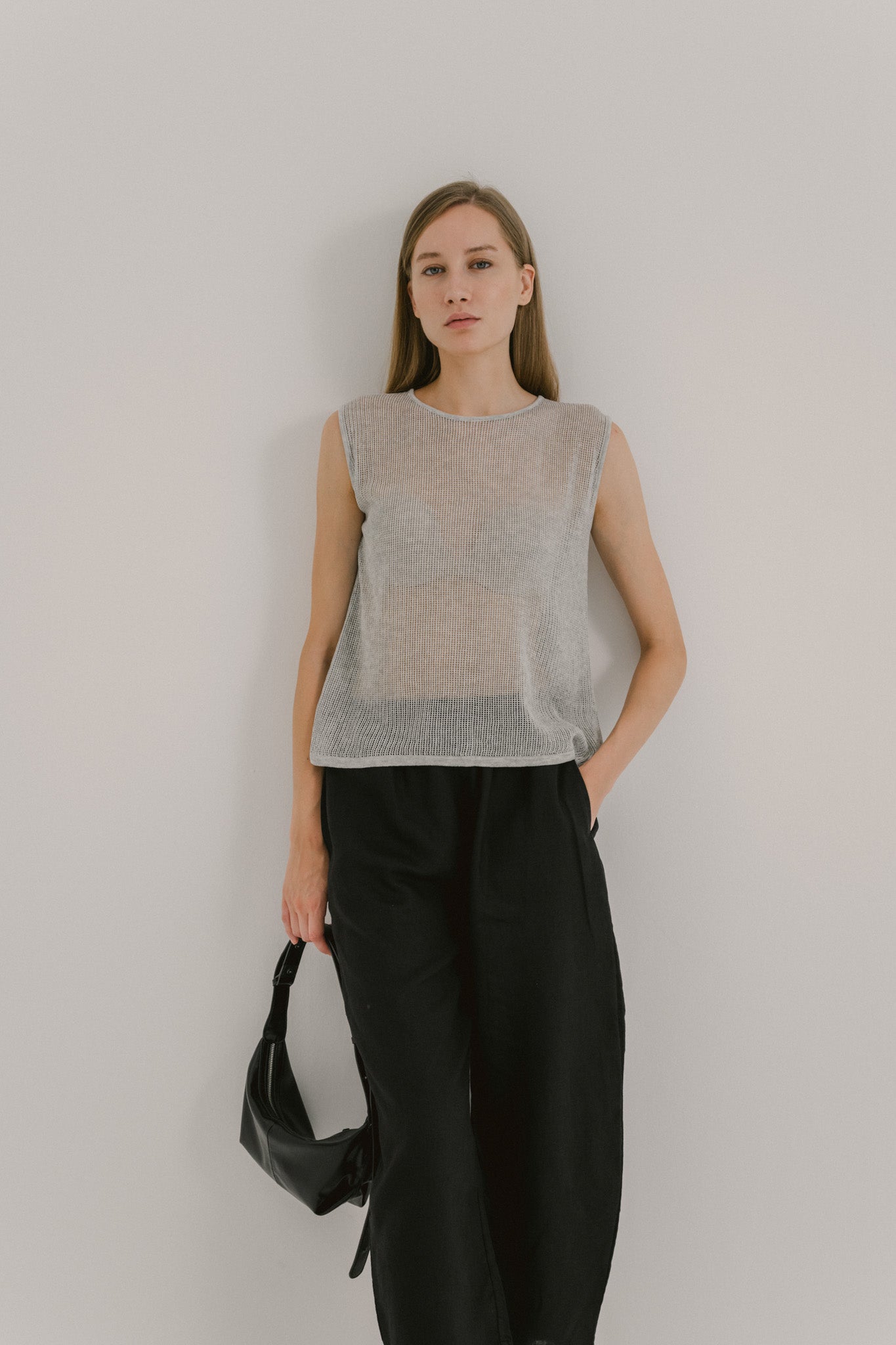 Open Back Knit Top