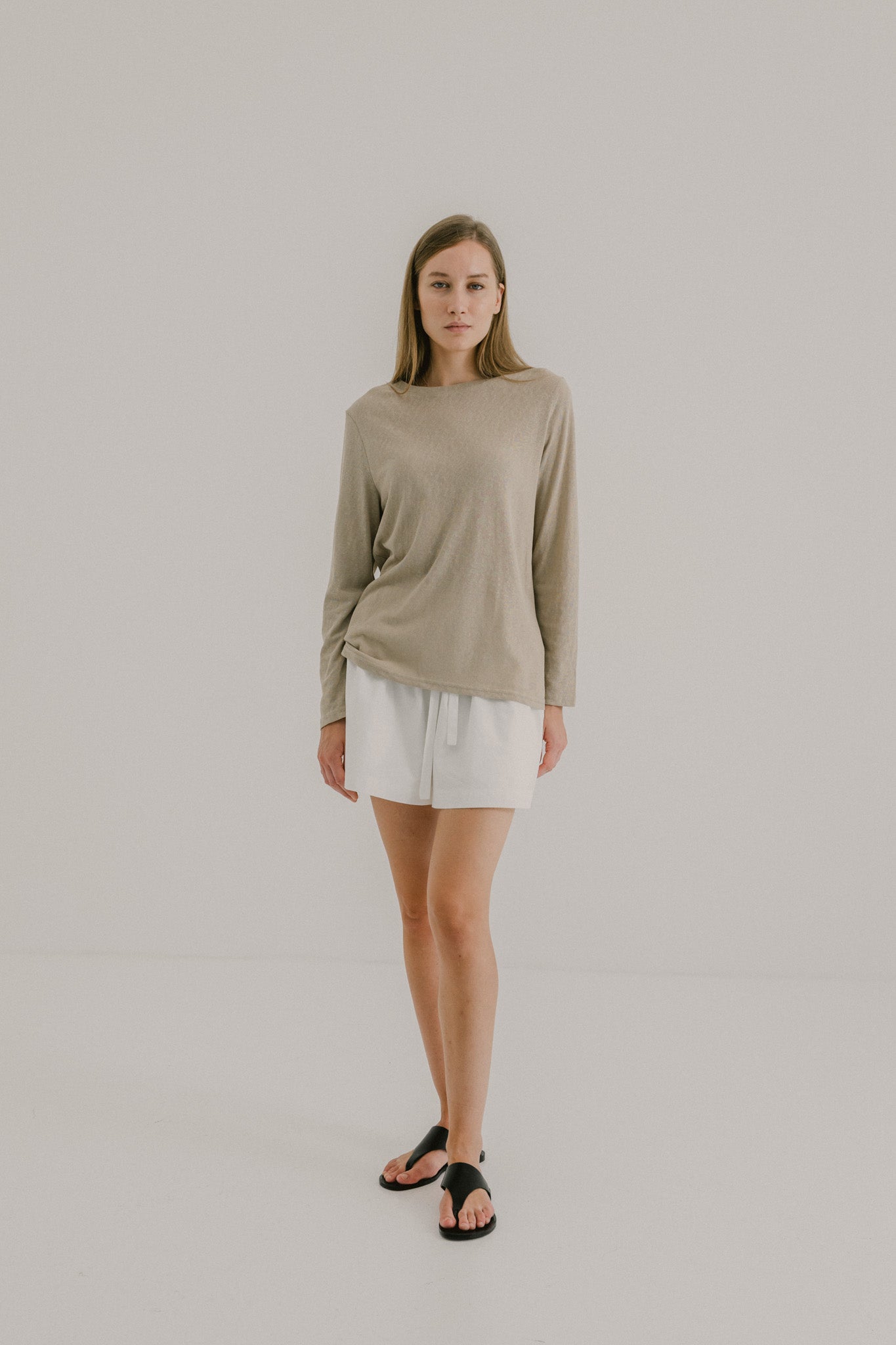 Long Sleeve Viscose Tee