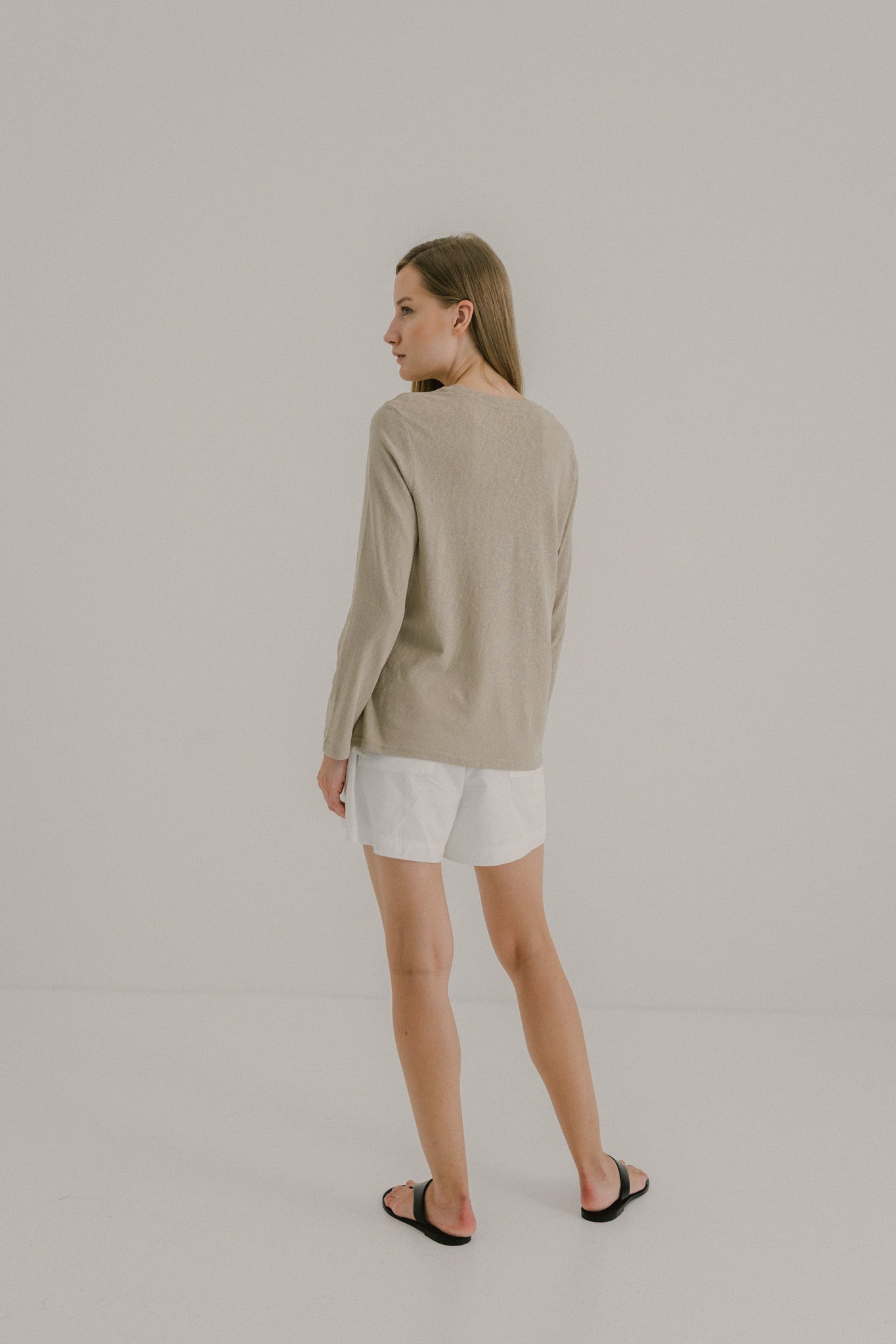 Long Sleeve Viscose Tee