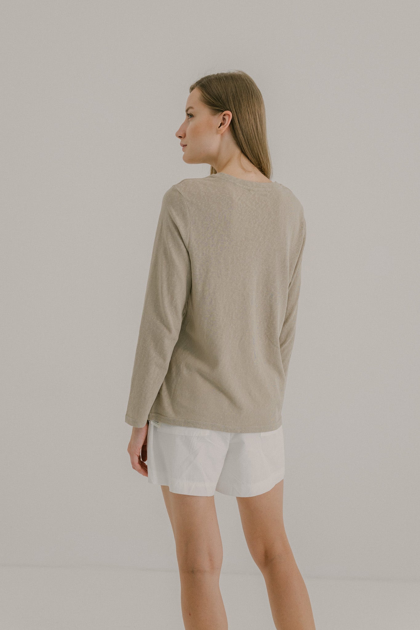 Long Sleeve Viscose Tee