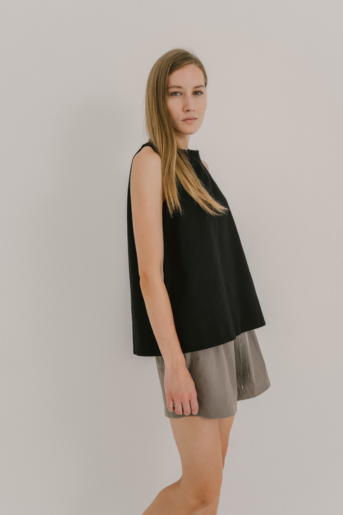 Fringe Neckline Top