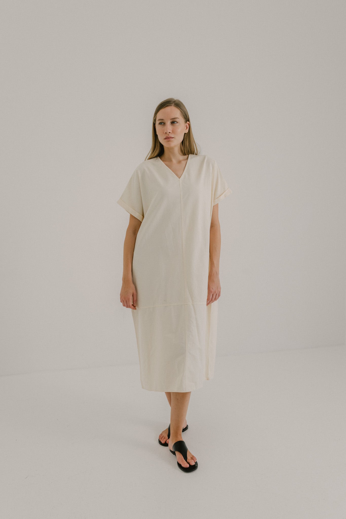 Relaxed Cotton Dress