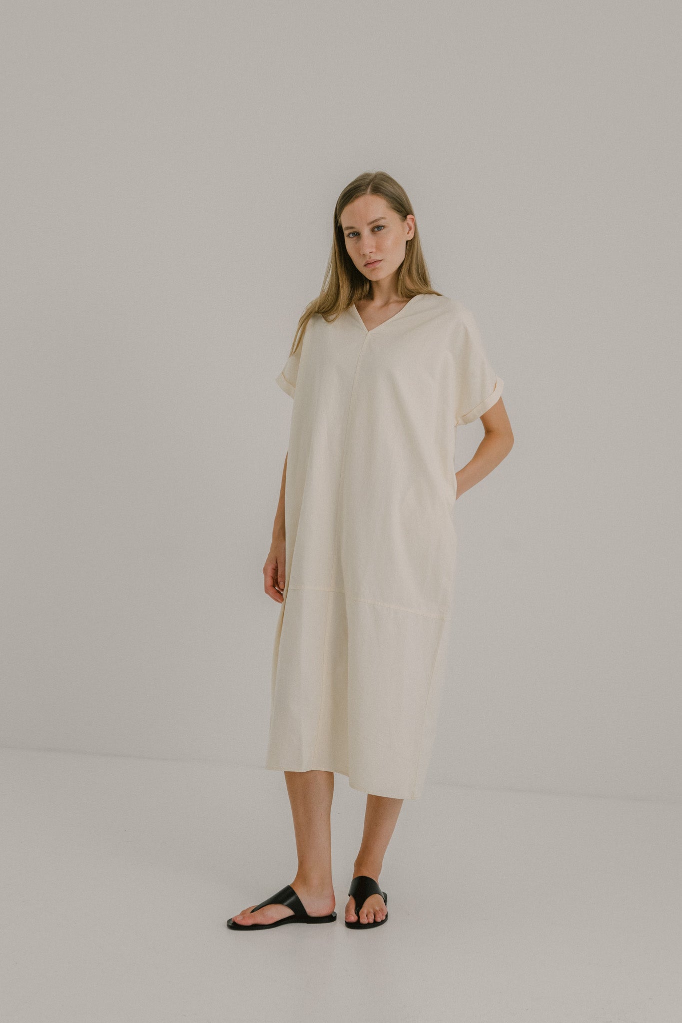 Relaxed Cotton Dress