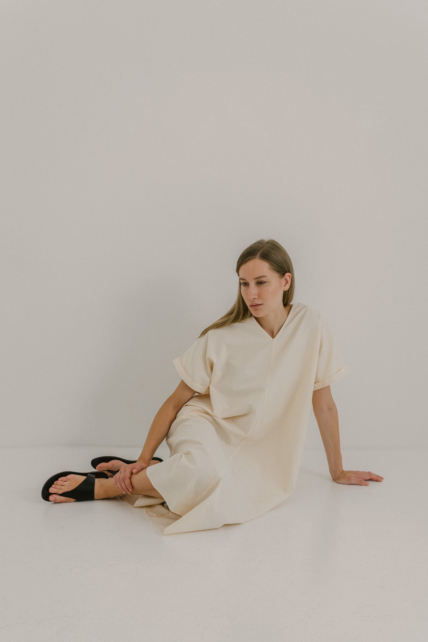 Relaxed Cotton Dress