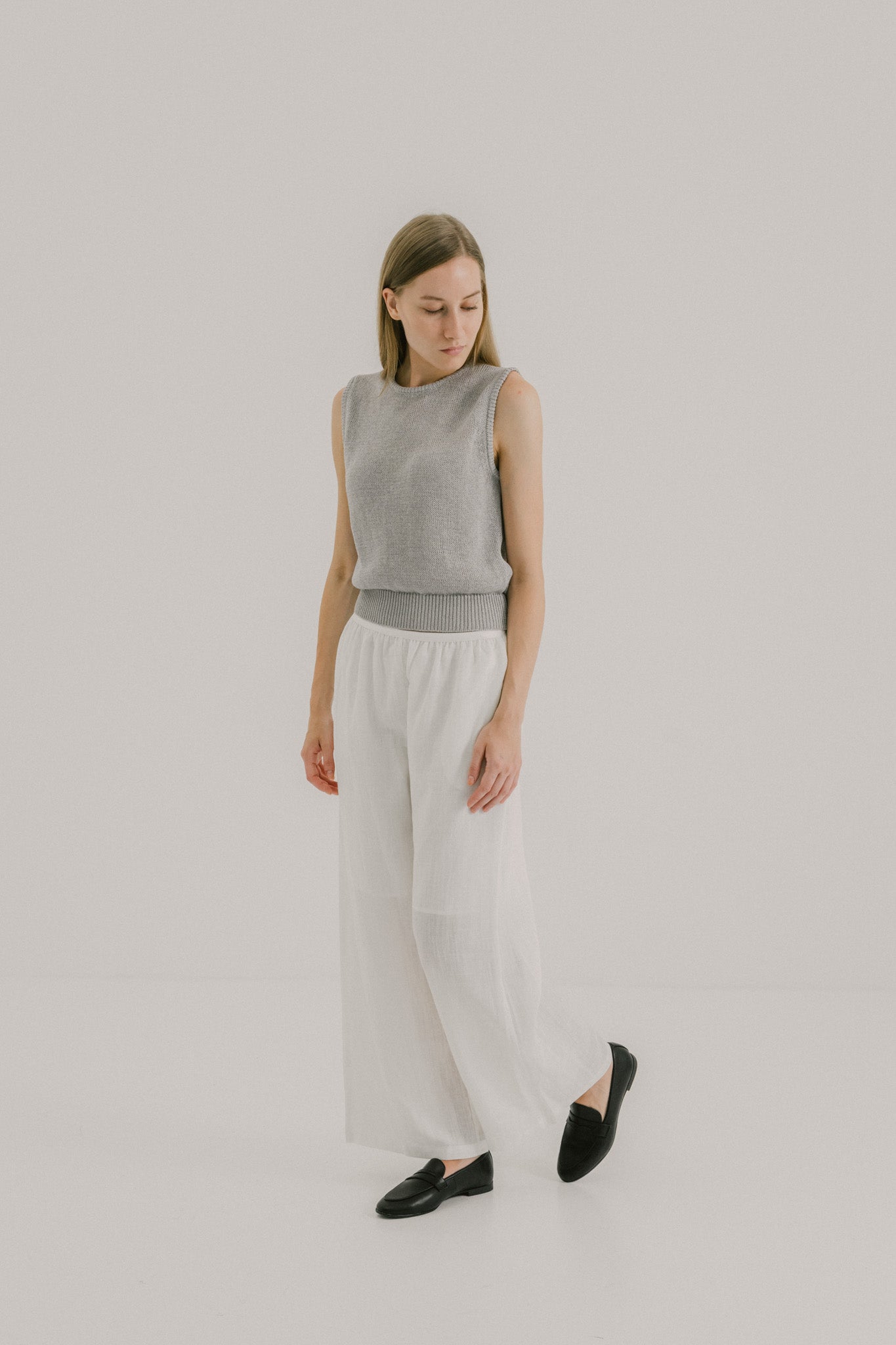 Sleeveless Knit Top