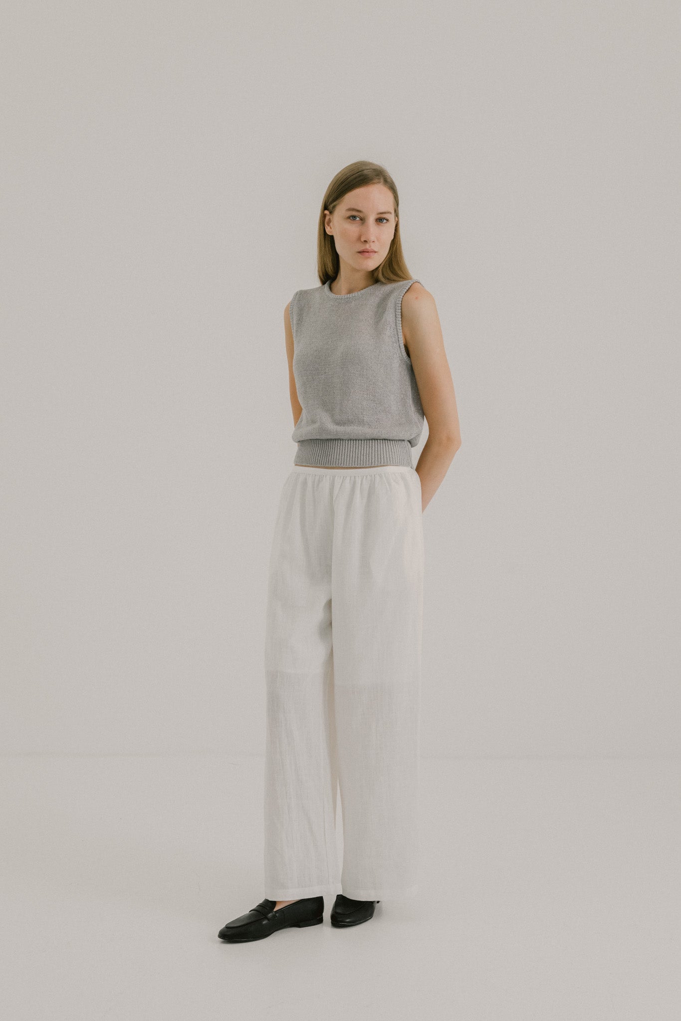 Sleeveless Knit Top