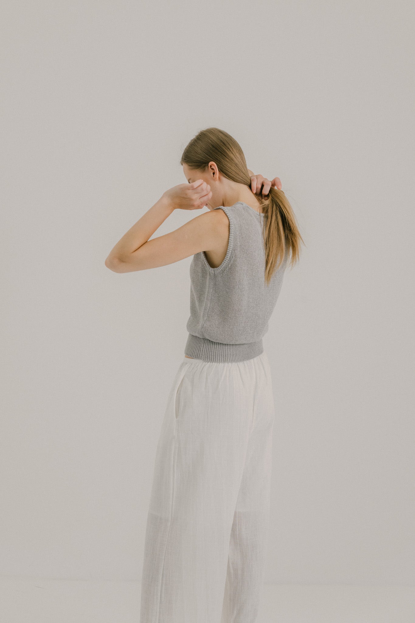 Sleeveless Knit Top