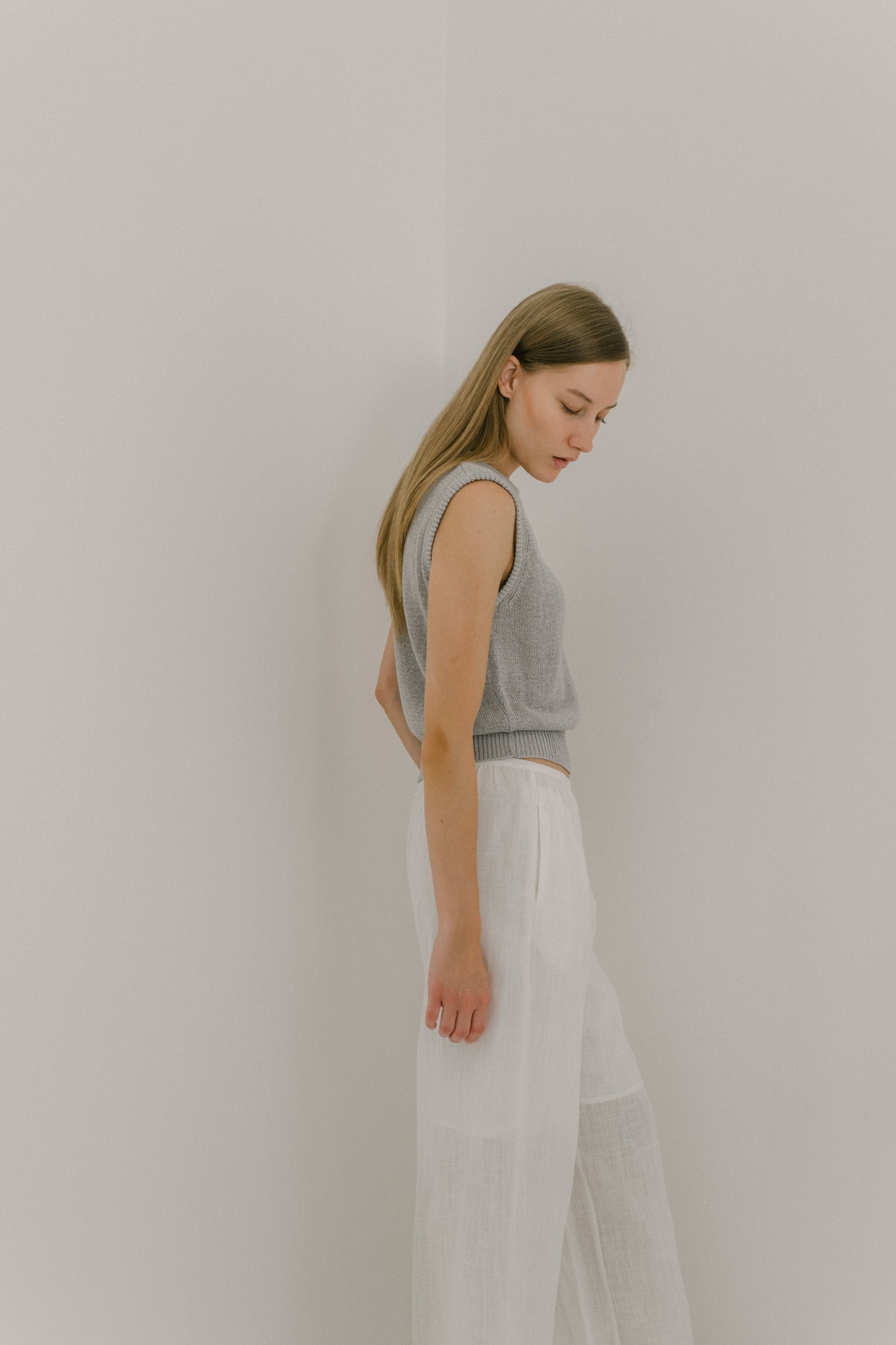 Sleeveless Knit Top