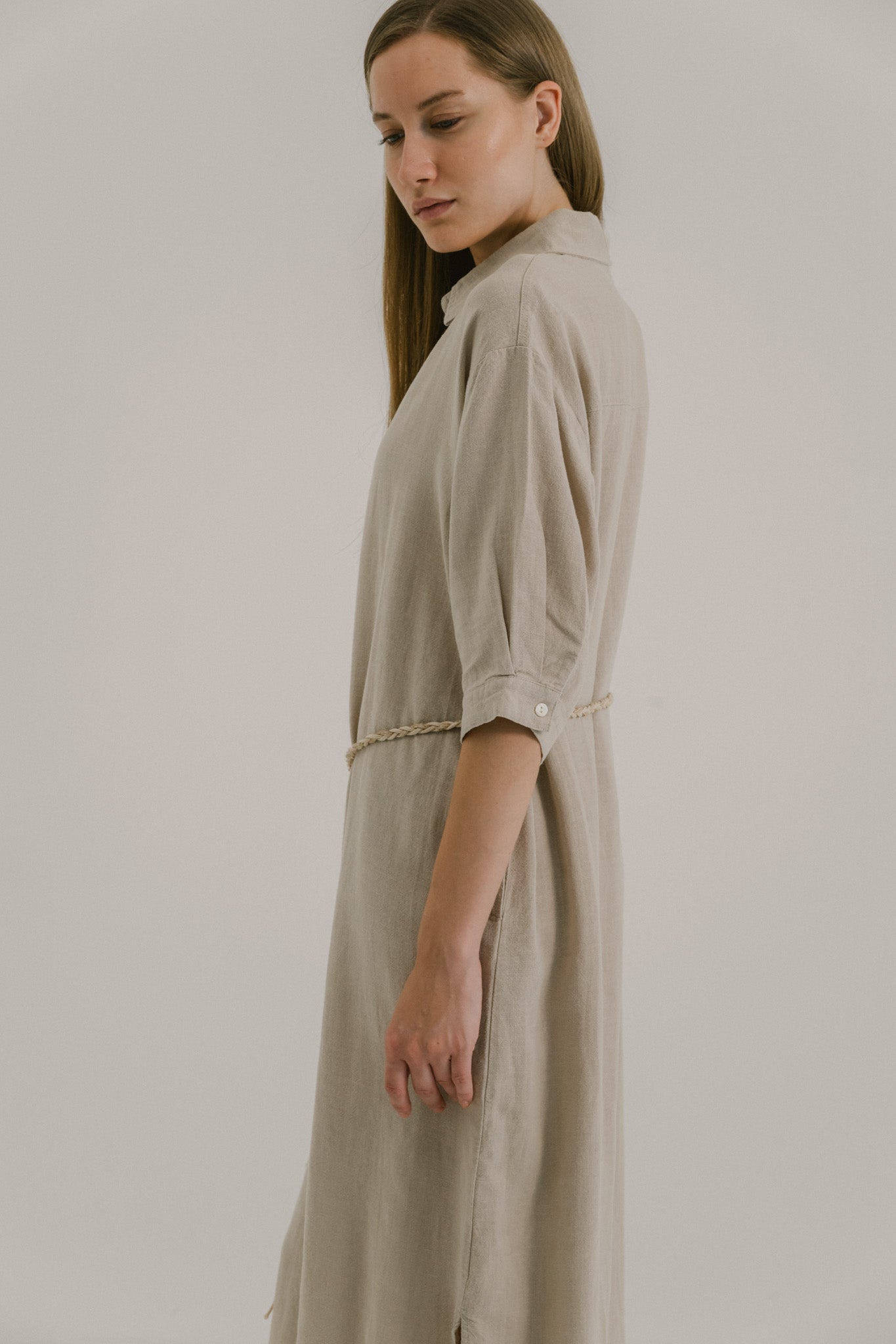 Linen Shirt Dress