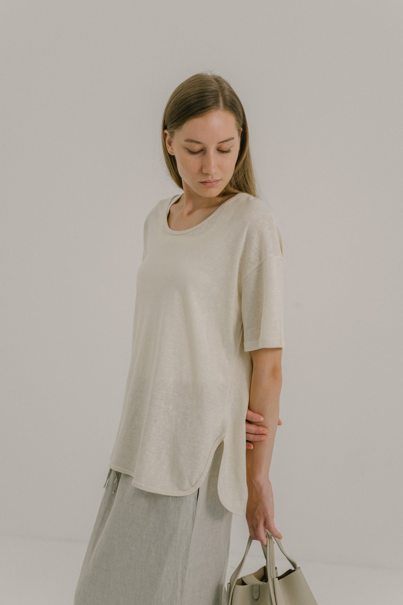 Soft Oversized Viscose Tee