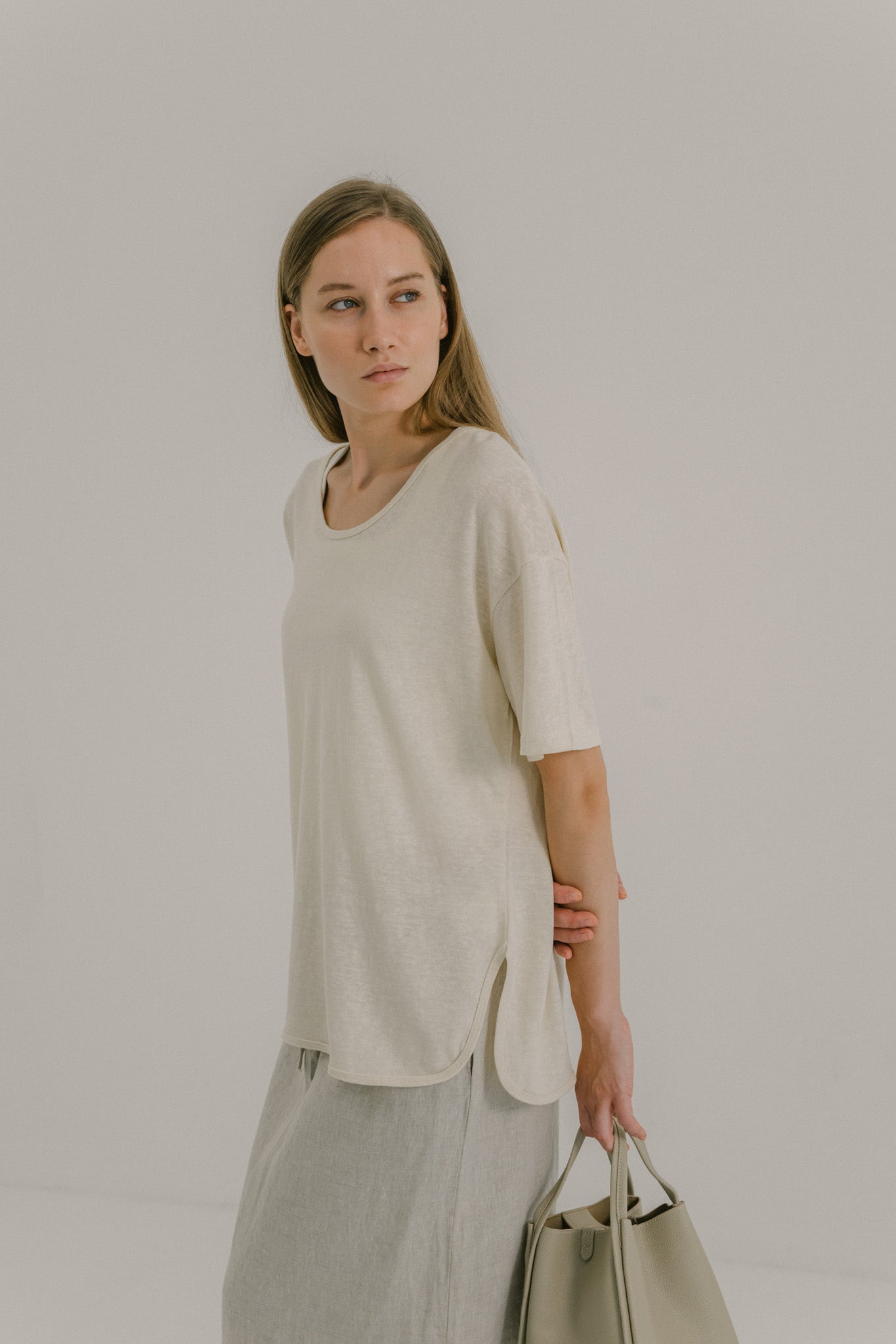 Soft Oversized Viscose Tee