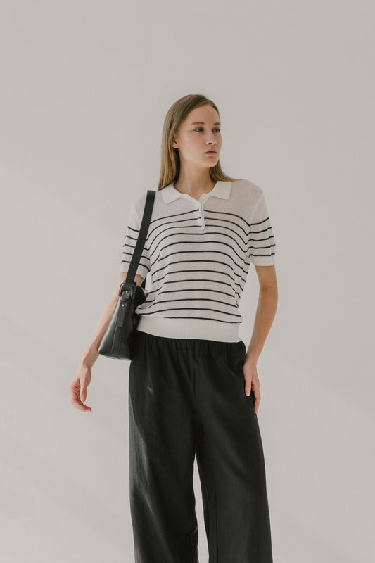 Stripe Knit Top
