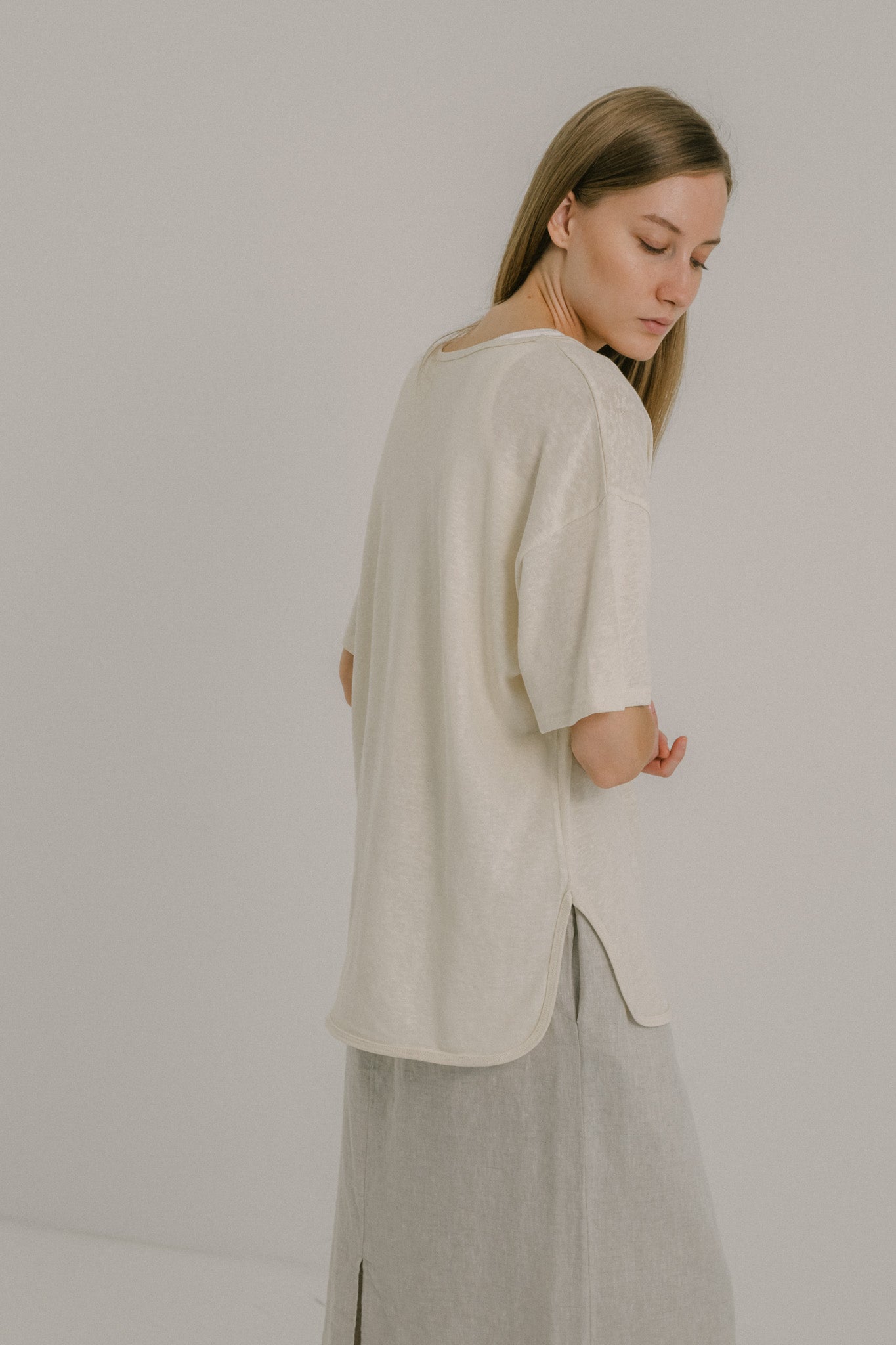 Soft Oversized Viscose Tee