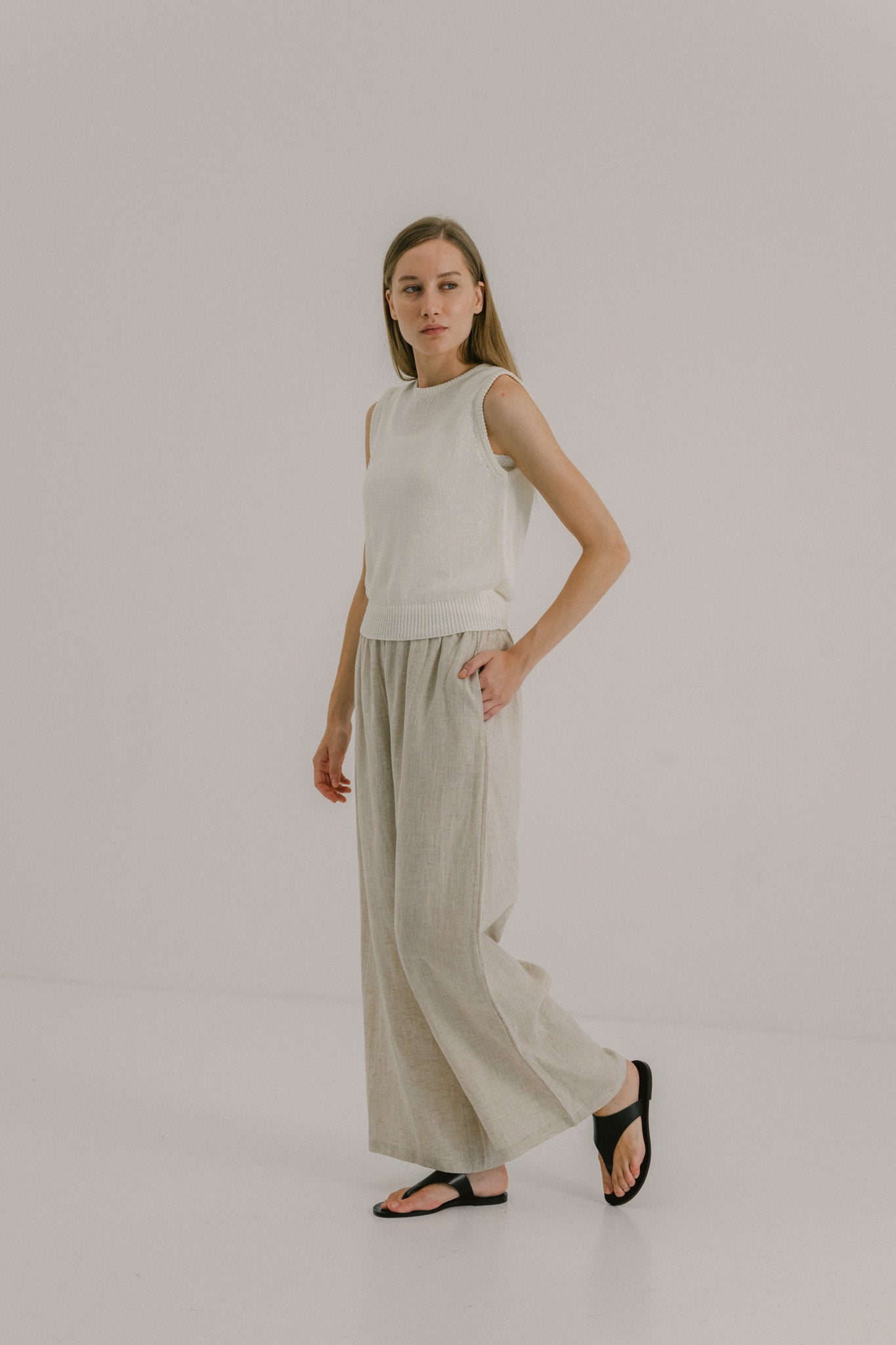 Sleeveless Knit Top
