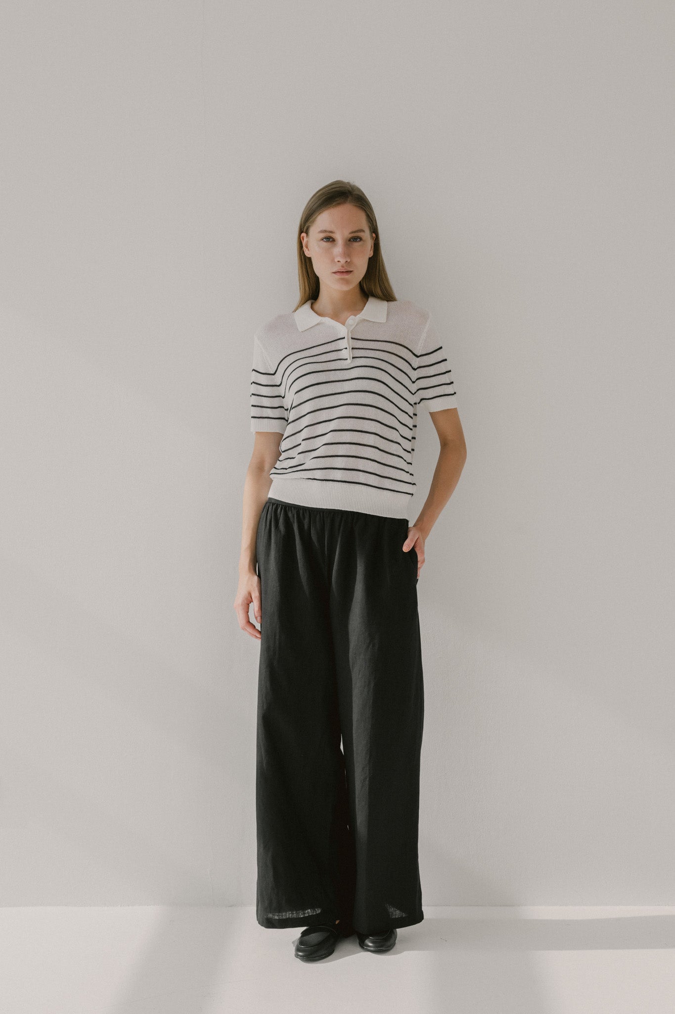 Stripe Knit Top
