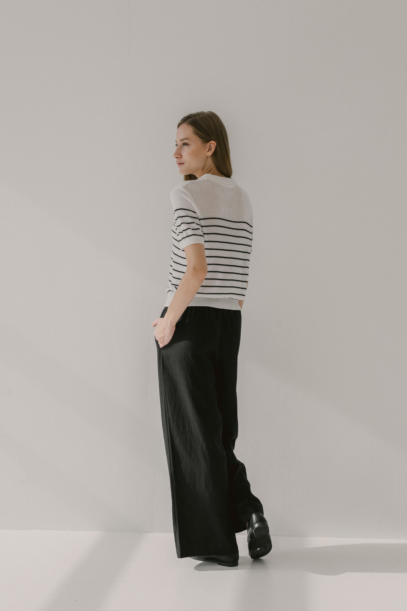 Stripe Knit Top