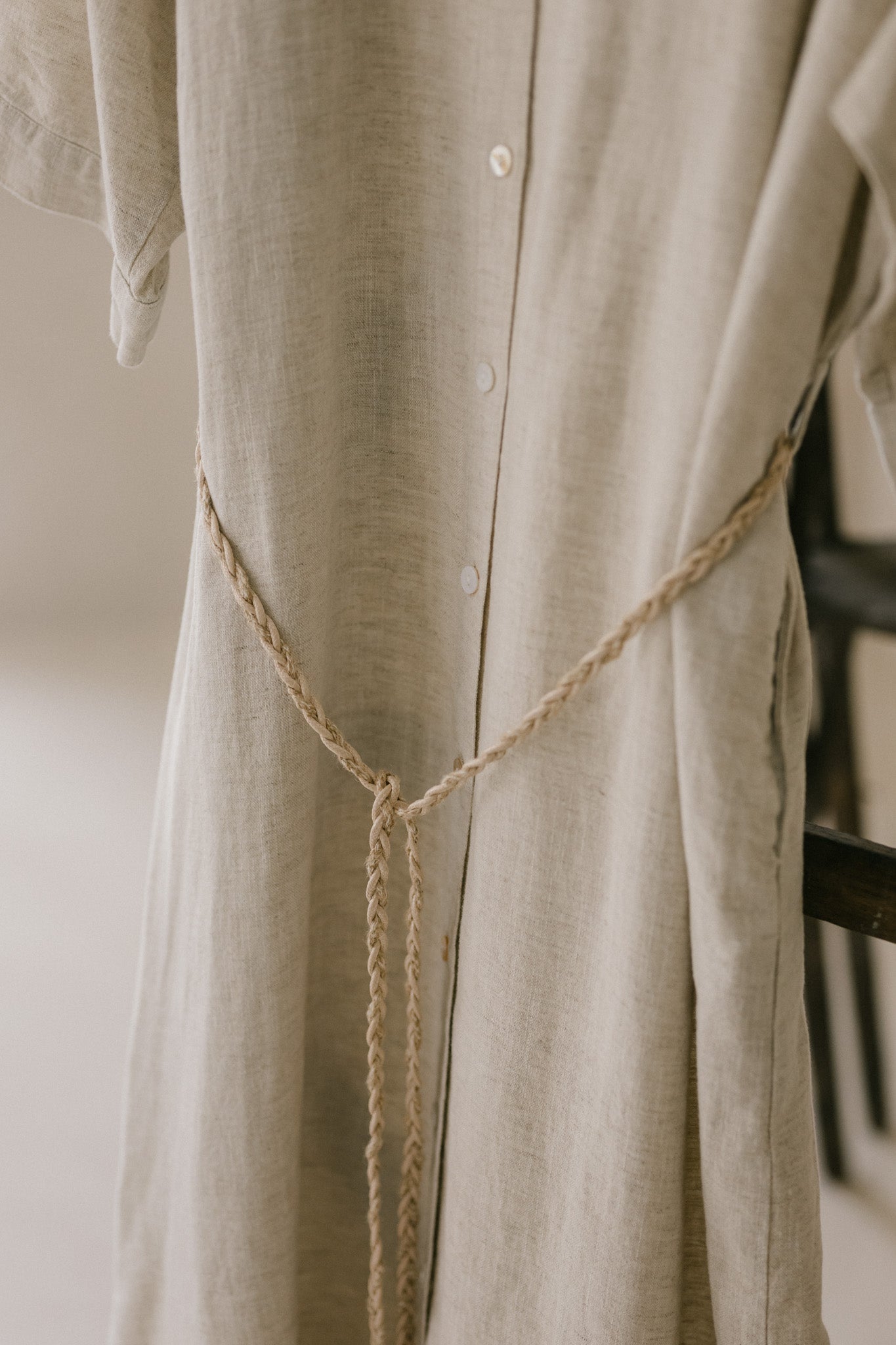 Linen Shirt Dress