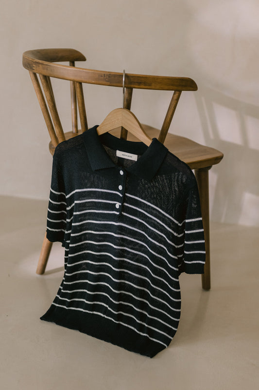 Stripe Knit Top