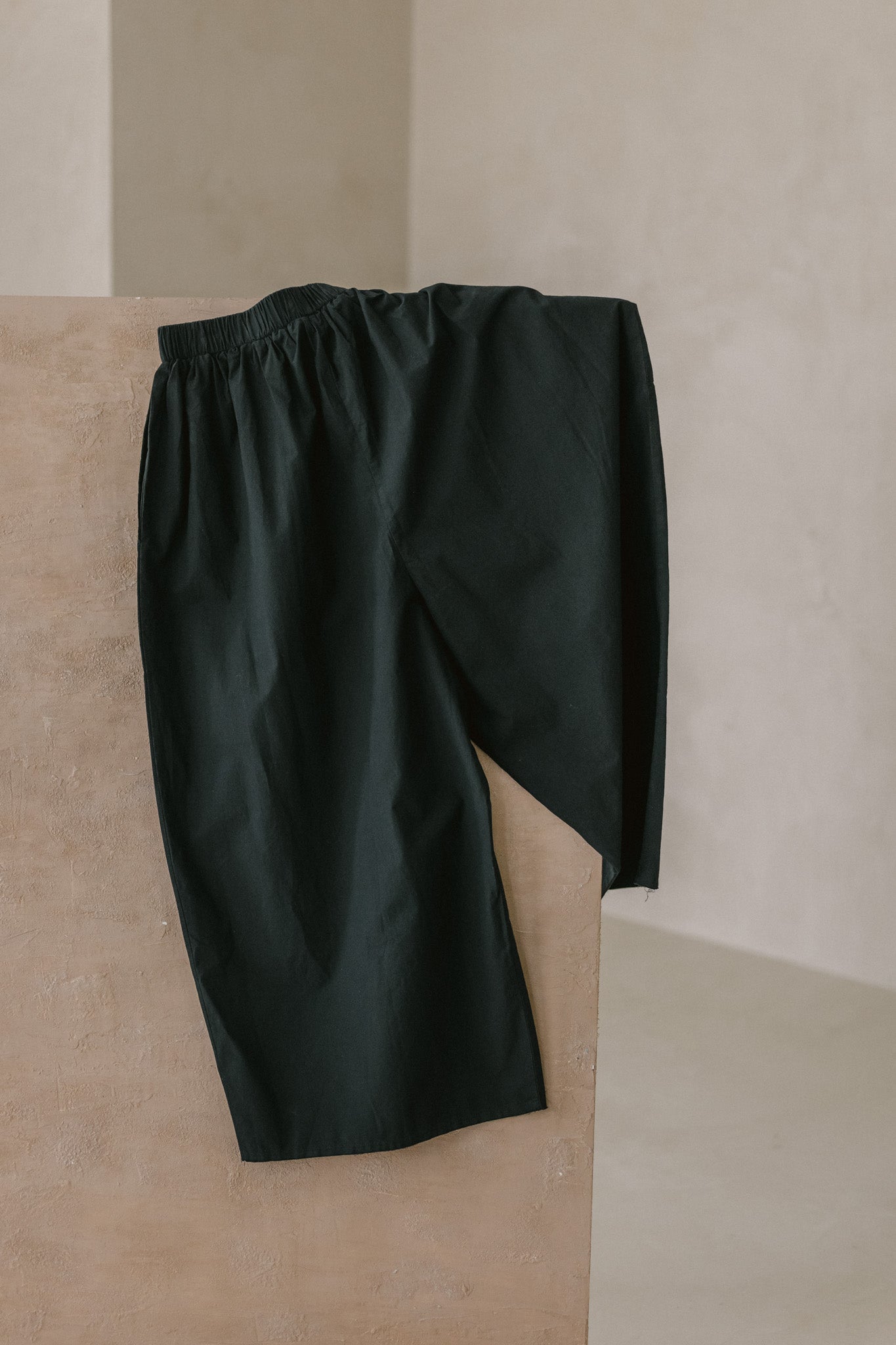 Cotton Flare Trousers