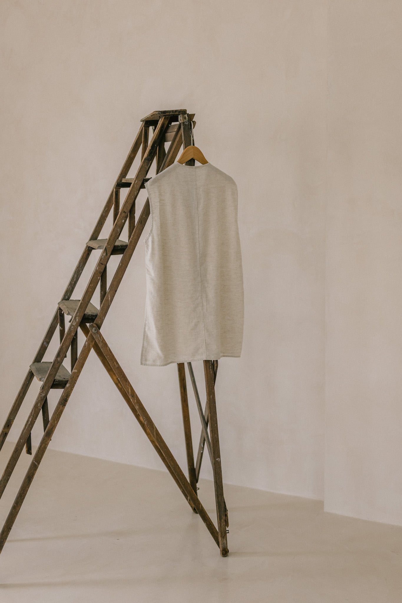 V Neck Linen Top