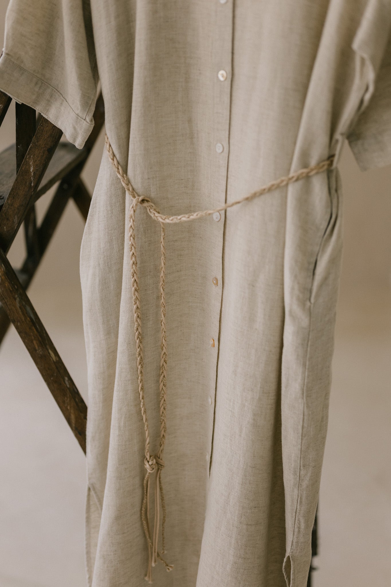 Linen Shirt Dress