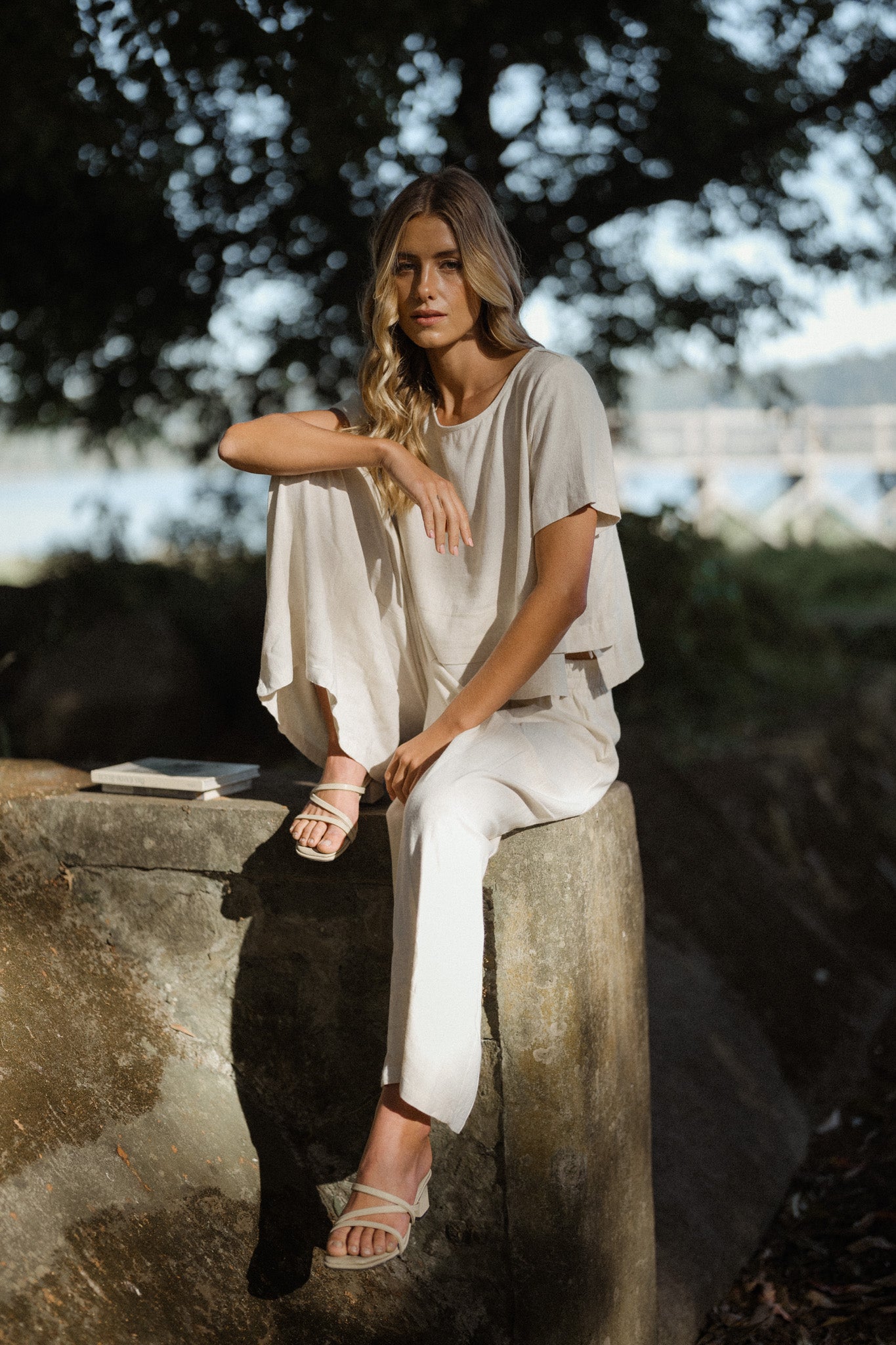 Layer Linen Top