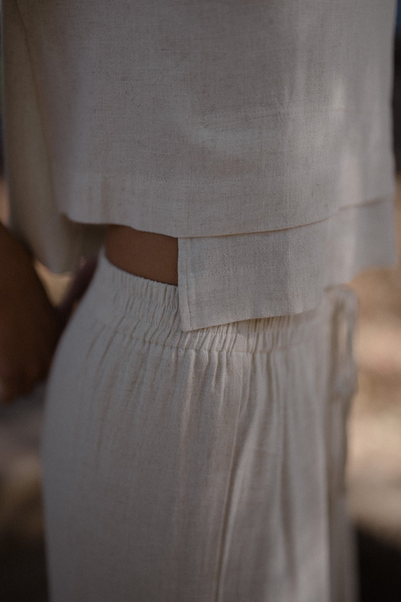 Layer Linen Top